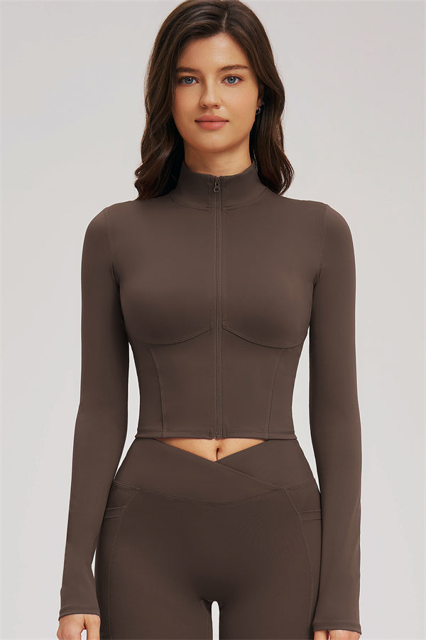 The Sizzle Zip Jacket Shorts 2-Piece Set