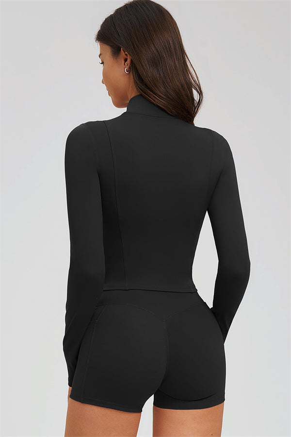 The Sizzle Zip Jacket Shorts 2-Piece Set