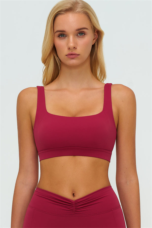 The Lushness V-Back Sports Bra Shorts 2-Piece Set
